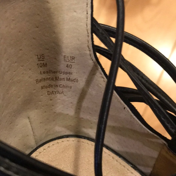 EUC Sam Edelman Suede Lace Up heels - Sz 10 - Picture 5 of 7